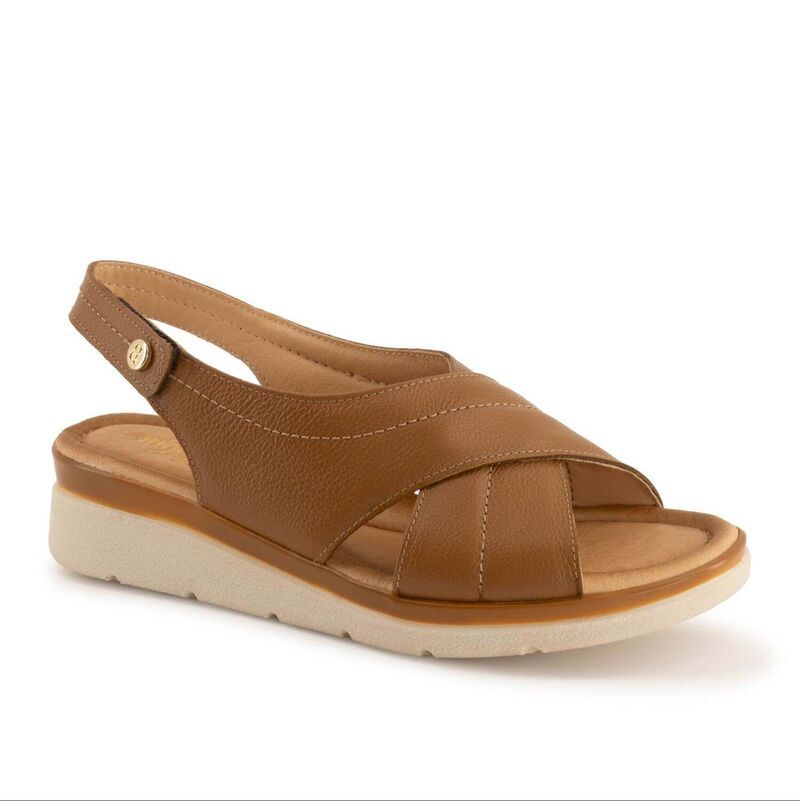 アンドレア レディース シューズ サンダル レザー Andrea Womens Leather Sandals 947373886724 Honey