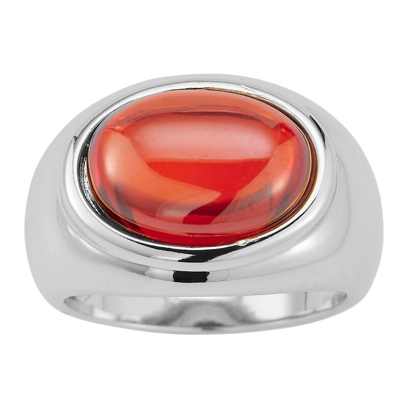 ウィンクス レディース アクセサリー リング WINX Oval Cubic Zirconia Ring Silver Tone シルバー
