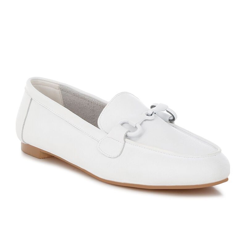 ラグアンドコー レディース シューズ スリッポン・ローファー Rag Co Taranis Womens Loafers White ホワイト
