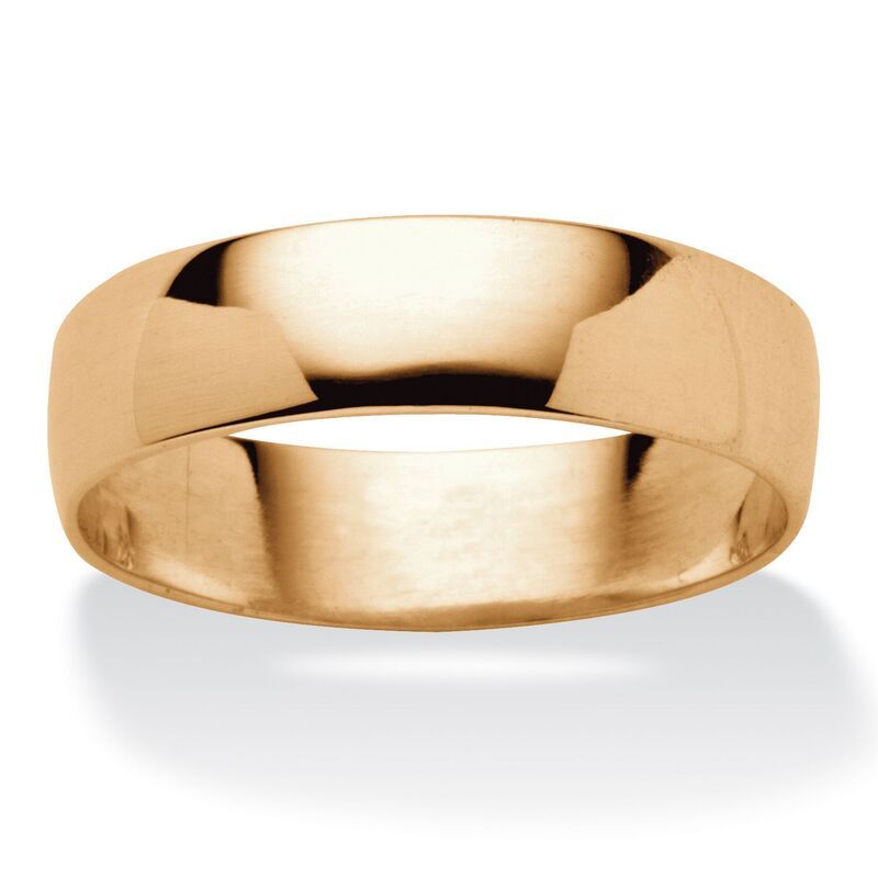 パームビーチジュエリー レディース アクセサリー リング PalmBeach Jewelry 5mm Polished Wedding Band Gold ゴールド