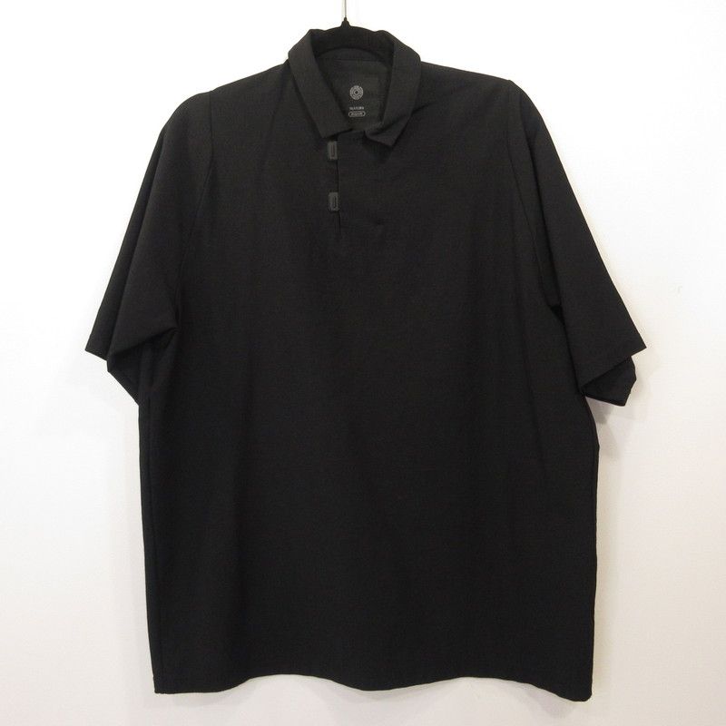 【姫路東店】 中古 TEATORA | テアトラ ポロシャツ CAPSULESNAP POLO SHIRT DR TT-CSNAP-POLO-GC ブラック サイズ：3 【104】