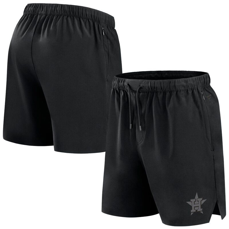 ファナティクス シグネチャー レディース ボトムス ハーフパンツ・ショーツ ショートパンツ Mens Fanaticsignature Black Houston Astros Front Offic