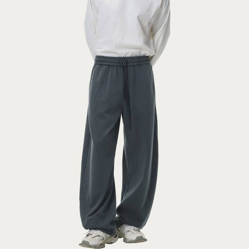 アンナカシ レディース ボトムス カジュアルパンツ リラックスフィット スウェットパンツ AnnaKaci Mens Relaxed Fit Sweatpants with Elastic Waist