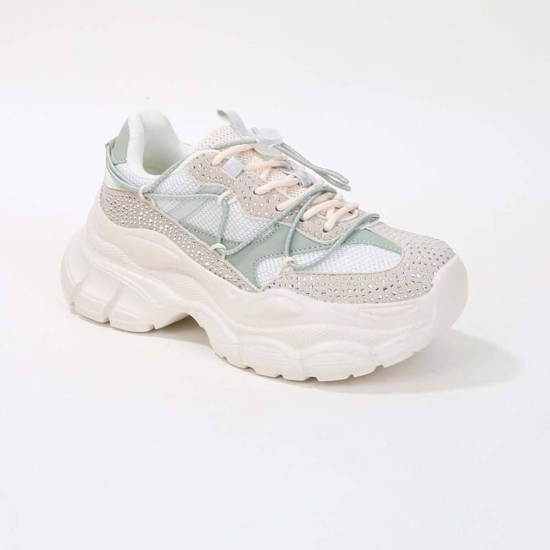 バーネス レディース シューズ スニーカー メッシュ BERNESS Rosa Rhinestone Mesh Sneakers Multi マルチカラー