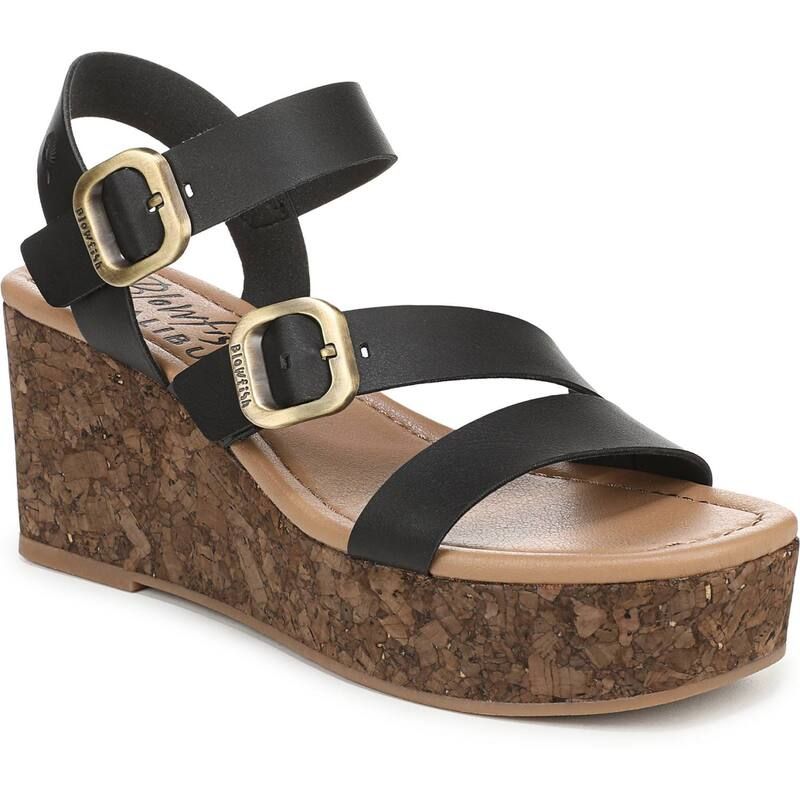 ブローフィッシュマリブ レディース シューズ サンダル Blowfish Malibu Ali Womens Wedge Sandals Black ブラック
