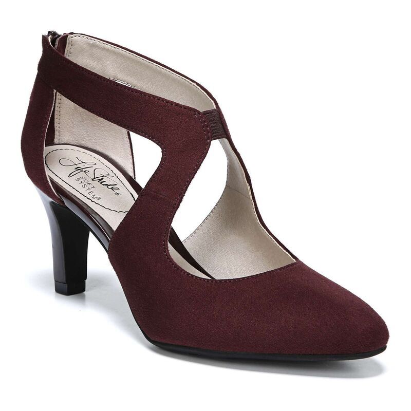 ライフストライド レディース シューズ パンプス ヒール LifeStride Giovanna 2 Womens Higheels Pinot Noir