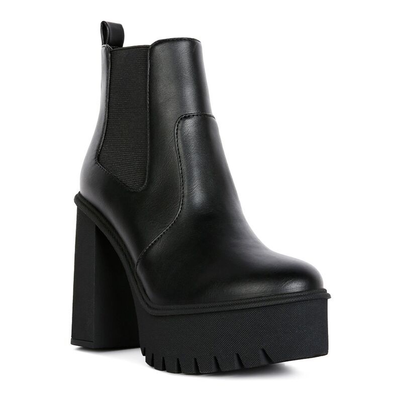 ロンドンラグ レディース シューズ ブーツ・レインブーツ チェルシーブーツ プラットフォーム チェルシー London Rag Womenshasha Platform Chelsea Boots B