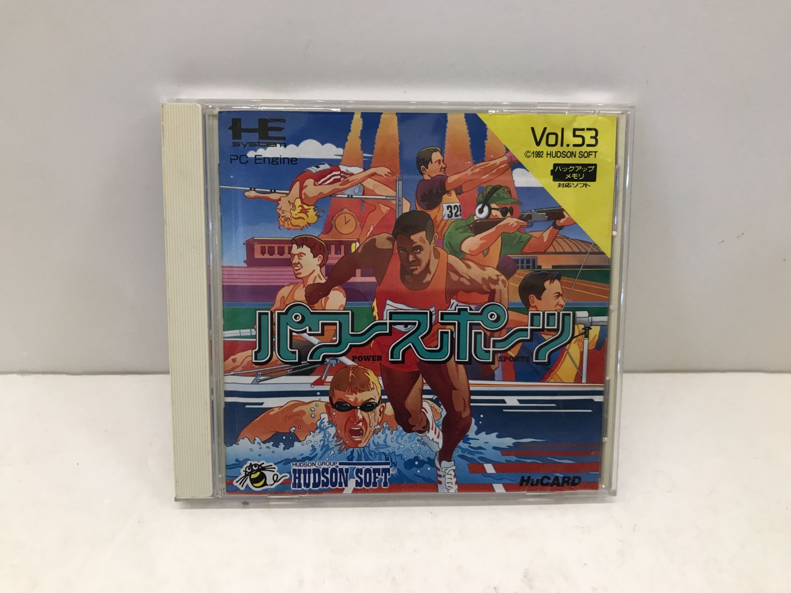 カメ】【PCエンジン】帯無し パワースポーツ HuCARD HUDSON SOFT 111 
