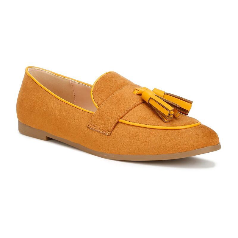 ラグアンドコー レディース シューズ スリッポン・ローファー Rag Co Folklore Womens Loafers Tan タン
