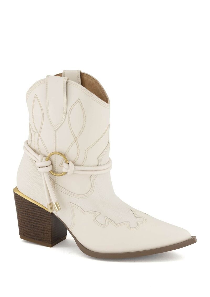 アンドレア レディース シューズ ブーツ・レインブーツ Andrea Womens Western Fashion Boots 950213892008 Ivory アイボリー