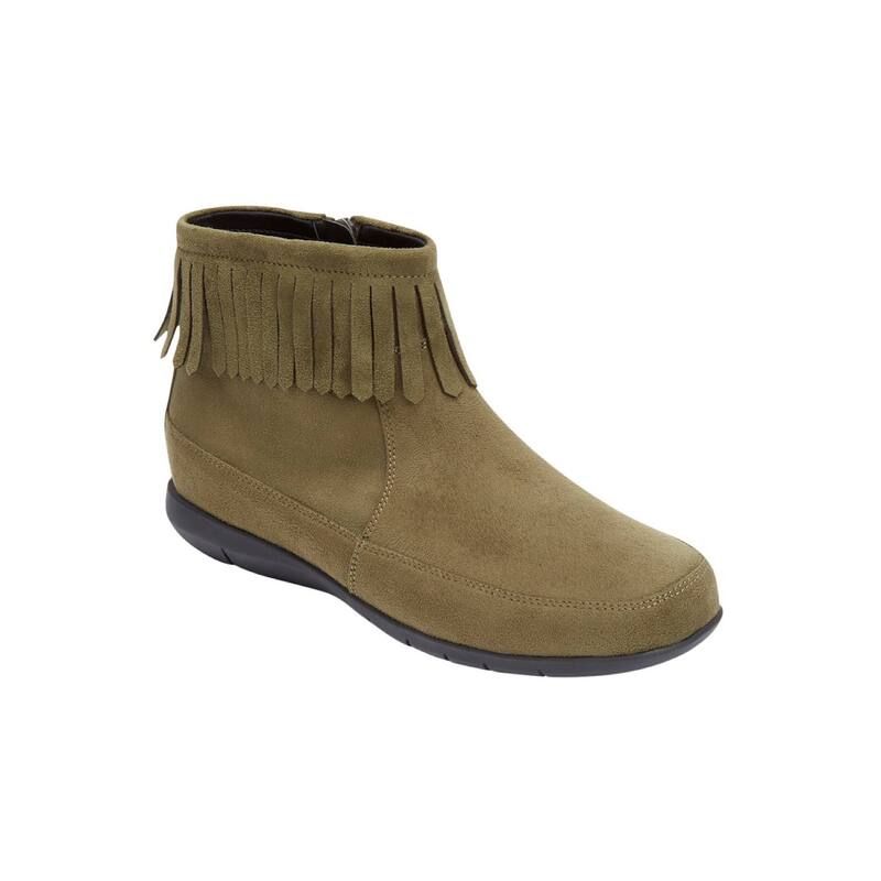 コンフォートビュー レディース シューズ ブーツ・レインブーツ Comfortviewomens The Marion Shootie Dark Olive オリーブ