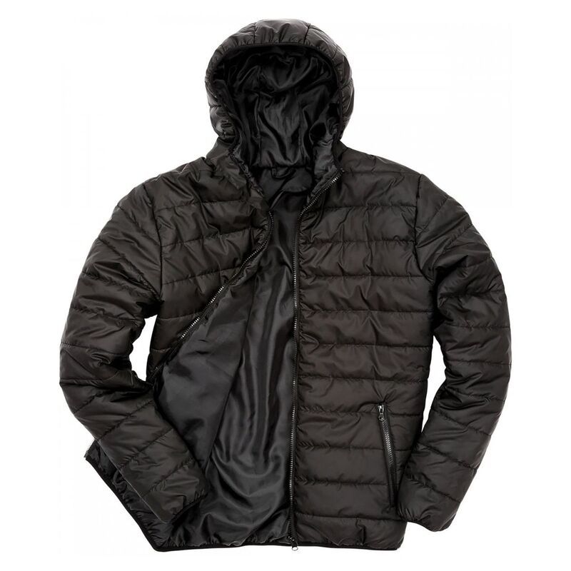 リザルト レディース アウター ジャケット・ブルゾン Result Core Mensoft Padded Jacket Black ブラック