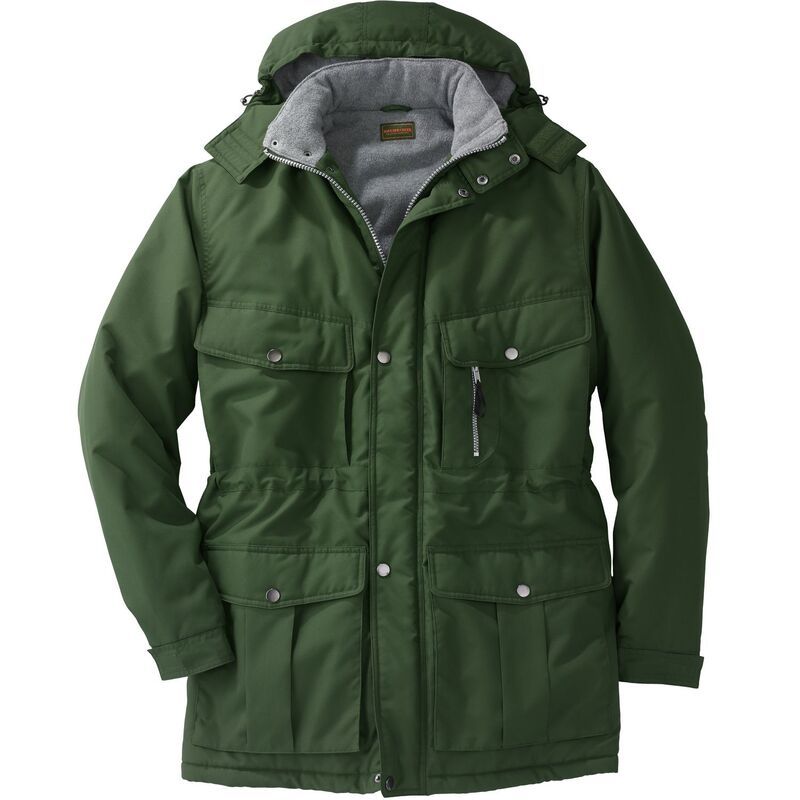 ボルダークリーク レディース アウター ジャケット・ブルゾン パーカー トール フリース Boulder Creek By Kingsize Mens Big Tall Fleecelined Par