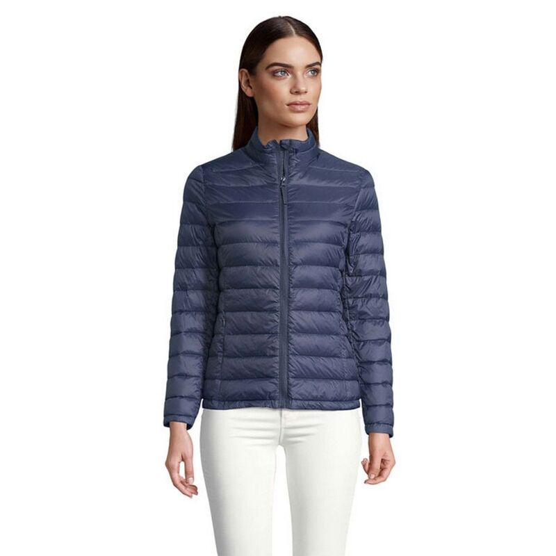 ソルズ レディース アウター ジャケット・ブルゾン SOLS WomensLadies Wilson Waterproof Jacket French Navy ネイビー