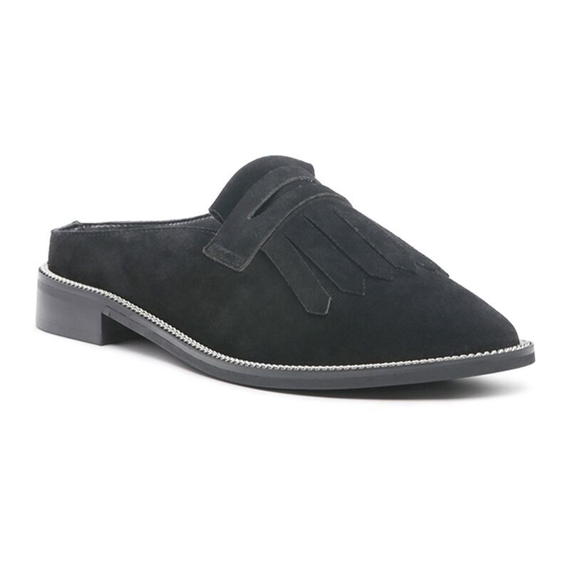 ラグアンドコー レディース シューズ サンダル スエード Rag Co Lena Womensuede Mules Black ブラック