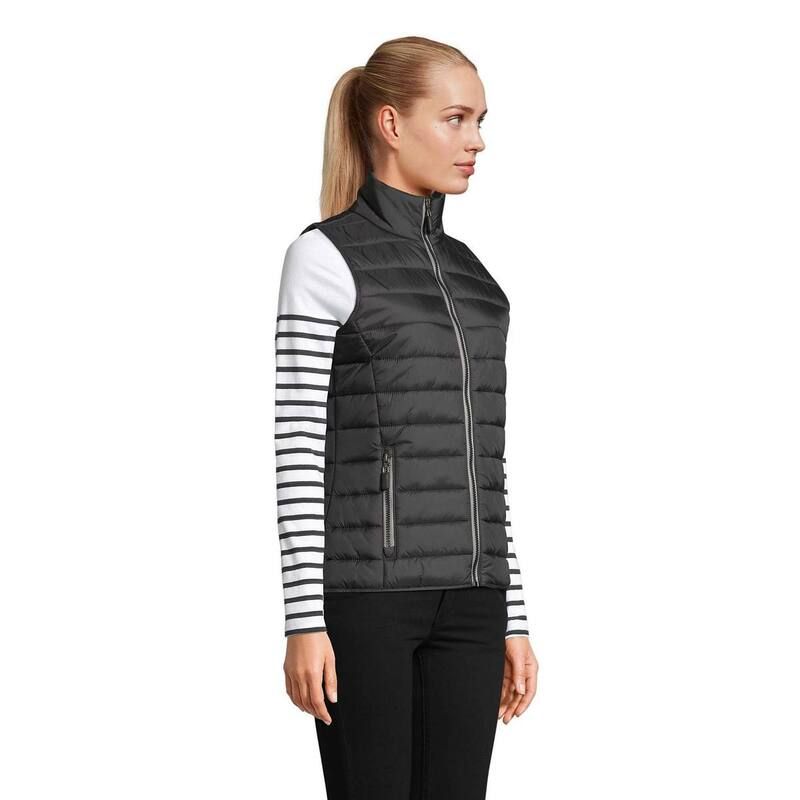ソルズ レディース アウター ジャケット・ブルゾン SOLS WomensLadies Wave Lightweight Body Warmer Black ブラック
