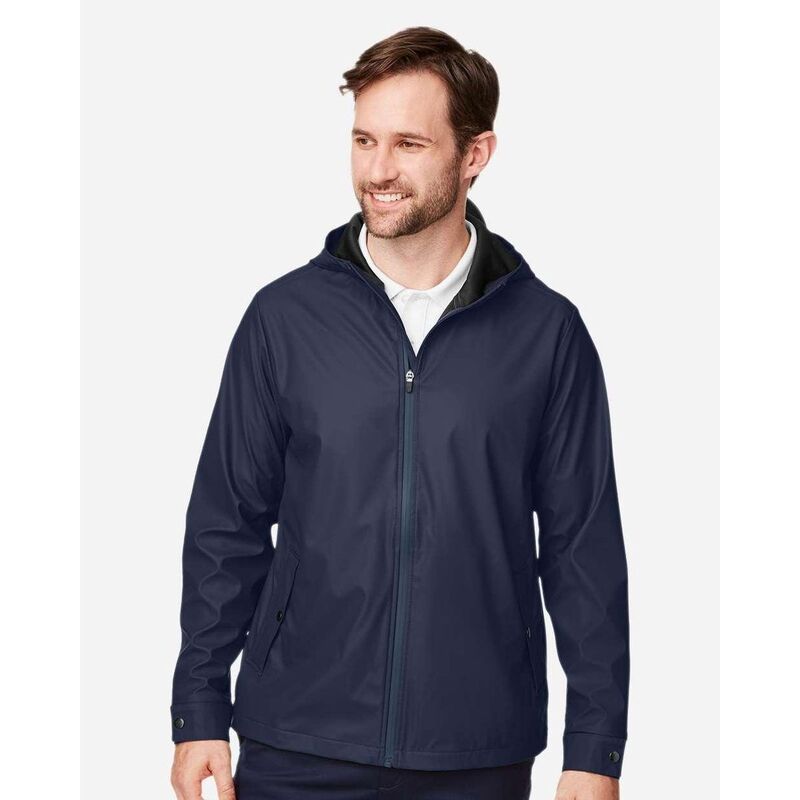 デボンアンドジョーンズ レディース アウター ジャケット・ブルゾン Devon Jones New Classics Prescott Rain Jacket Navy ネイビー