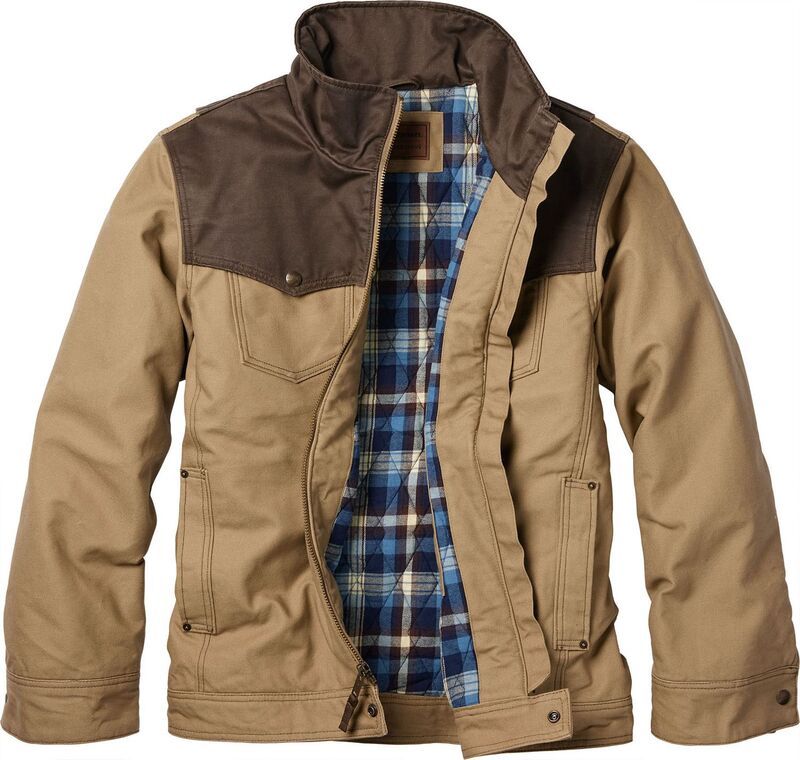 レジェンダリーホワイトテイルズ レディース アウター ジャケット・ブルゾン コート Mens Legendary Whitetails Bozeman Canvas Western Coat Khak