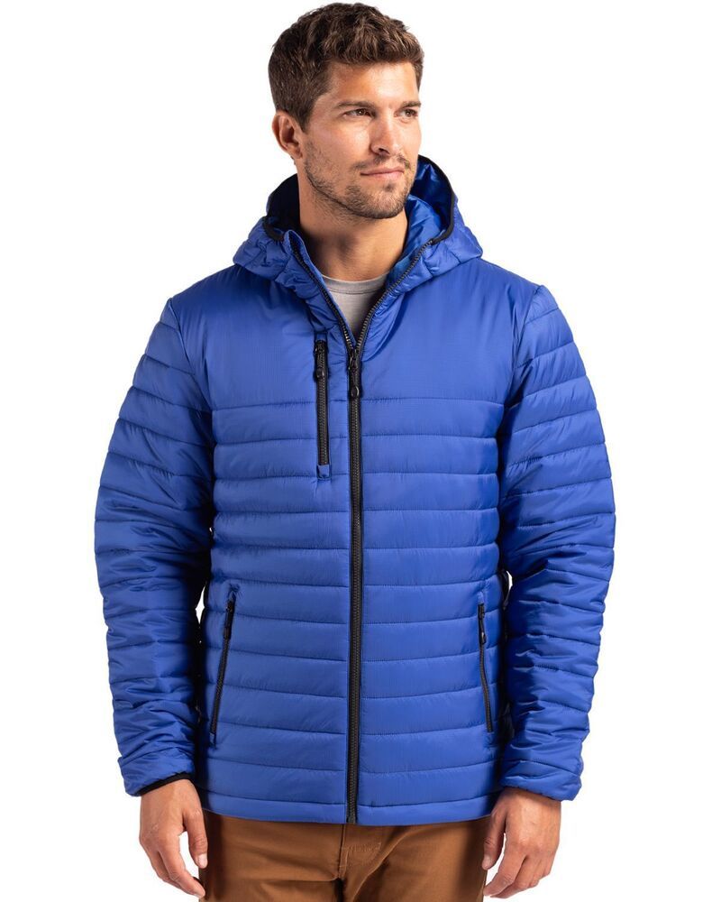 クリーク レディース アウター ジャケット・ブルゾン Clique Valhalla Full Zip Mens Puffer Jacket Royal Blue ブルー