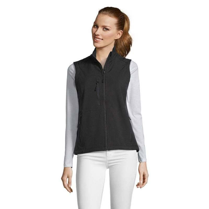 ソルズ レディース アウター ジャケット・ブルゾン ノースリーブ ジレ SOLS WomensLadies Rallye Softshell Sleeveless Gilet Black ブラック