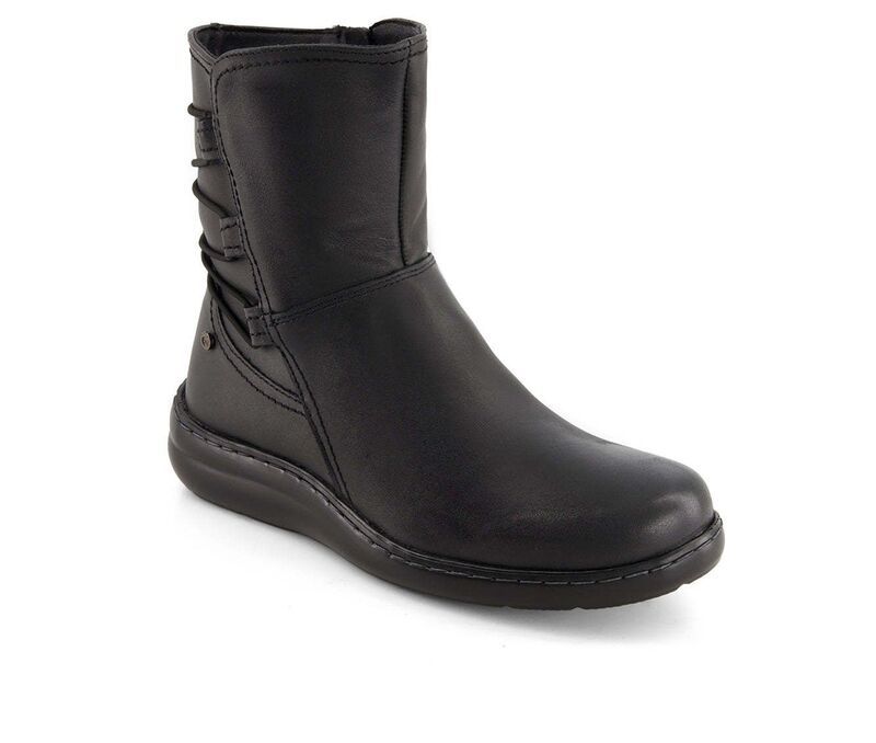 アンドレア レディース シューズ ブーツ・レインブーツ レザー Andrea Womens Fashion Comfort Leather Boots 90563 Black ブラック