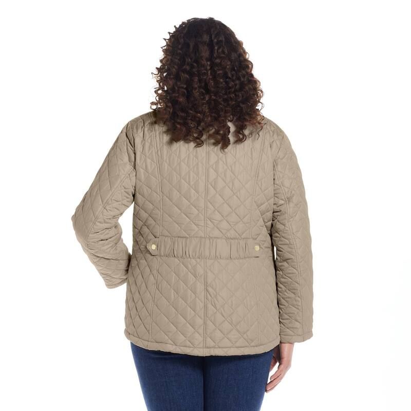 ウェザーキャスト レディース アウター ジャケット・ブルゾン プラスサイズ キルティング Plusize Weathercast Modern Quilted Barn Jacket Blue Fog ウェザーキャスト レディース アウター ジャケット・ブルゾン プラスサイズ キルティング Plusize Weathercast Modern Quilted Barn Jacket Blue Fog