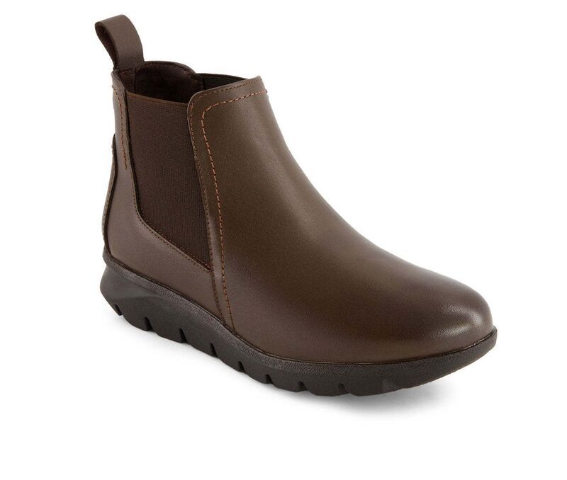 アンドレア レディース シューズ ブーツ・レインブーツ チェルシーブーツ チェルシー レザー Andrea Womens Leather Short Chelsea Boots 90569 Brown 19,595円