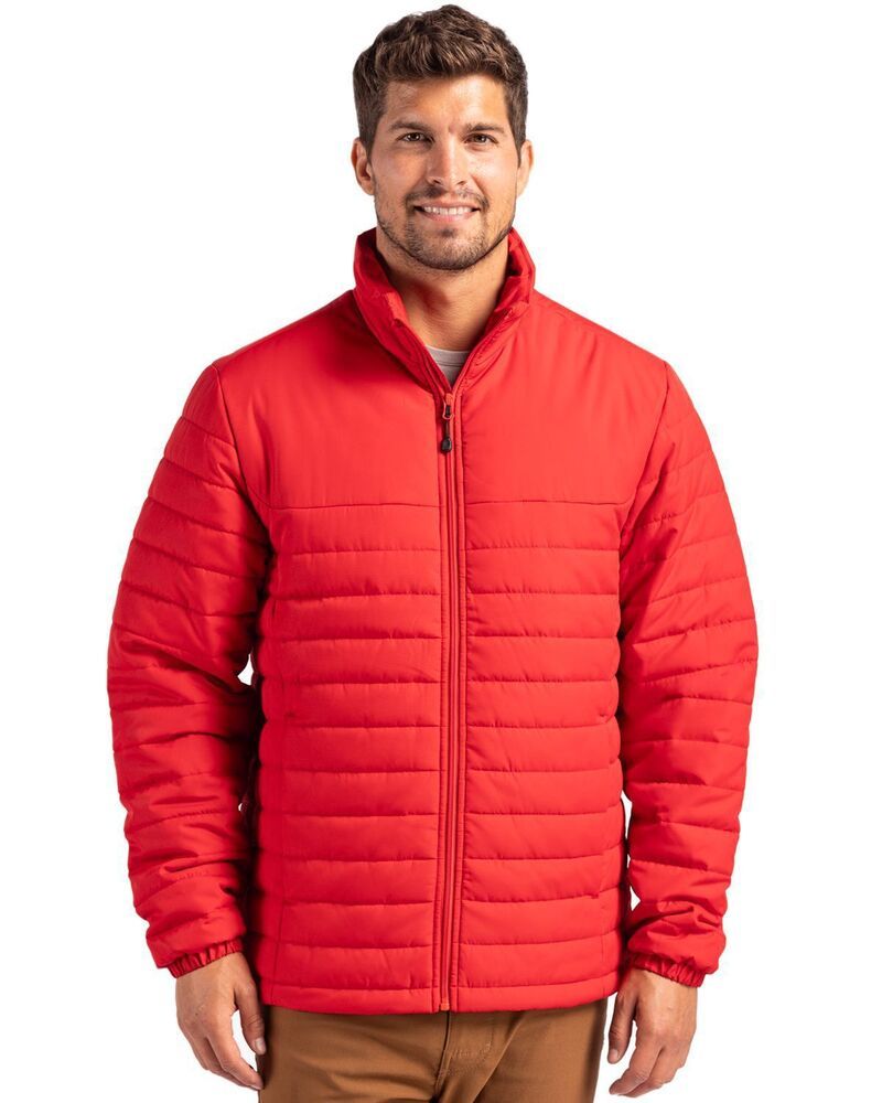クリーク レディース アウター ジャケット・ブルゾン Cliquelevation Full Zip Mens Puffer Jacket Red レッド