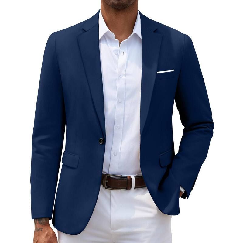 クーファンディ レディース アウター ジャケット・ブルゾン スリムフィット コート ブレザー COOFANDY Men Casual Blazerslim Fit Lightweight Sport