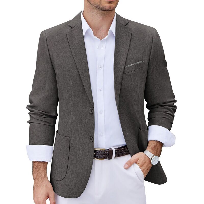 クーファンディ レディース アウター ジャケット・ブルゾン プリント コート ブレザー COOFANDY Men Casual Blazer Two Button Sport Coats Lightw