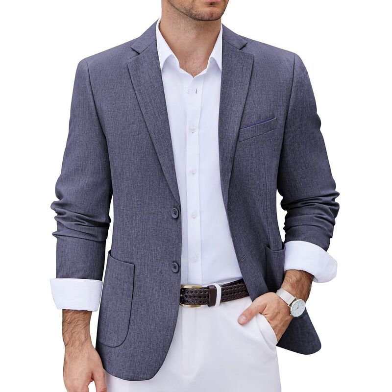 クーファンディ レディース アウター ジャケット・ブルゾン プリント コート ブレザー COOFANDY Men Casual Blazer Two Button Sport Coats Lightw
