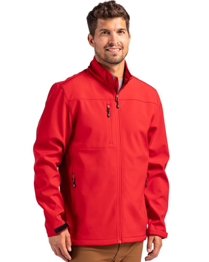 クリーク レディース アウター ジャケット・ブルゾン Clique Tempest Waterproofull Zip Mensoftshell Jacket Red レッド