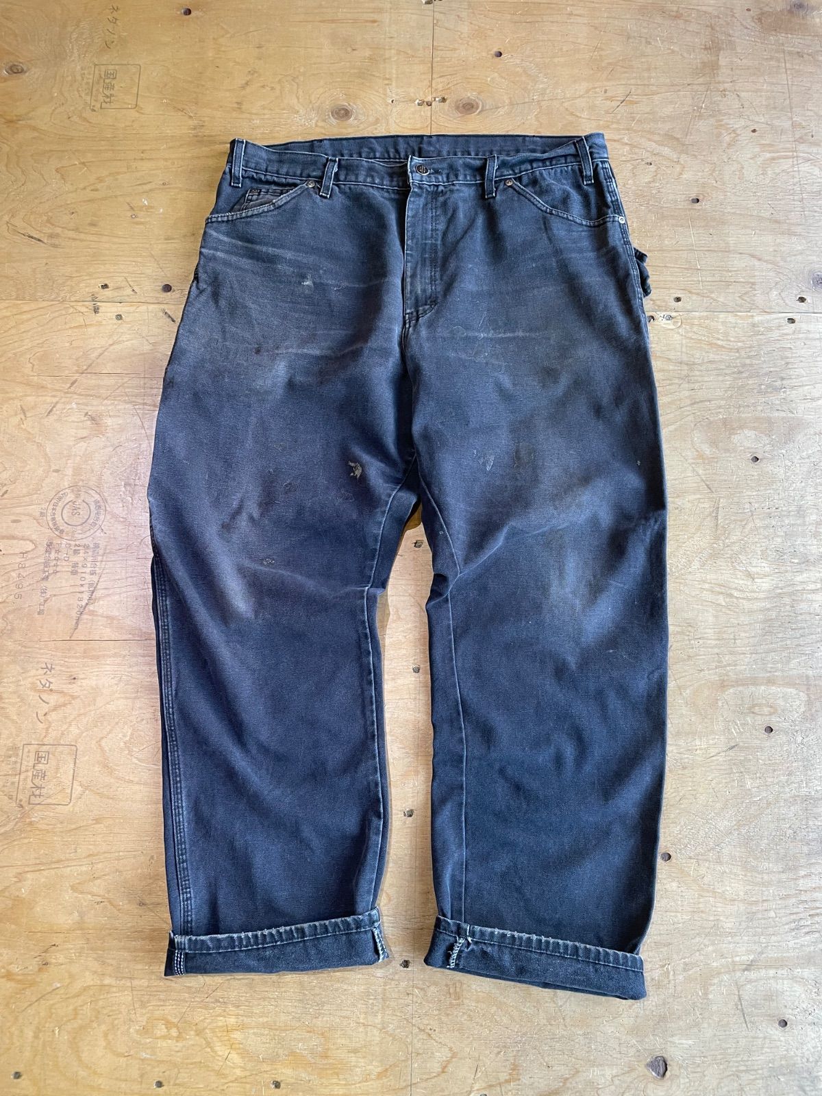 Dickies　Work Pants　SIZE : W38.5 L31　ディッキーズ　ワークパンツ　パンツ　ブラック