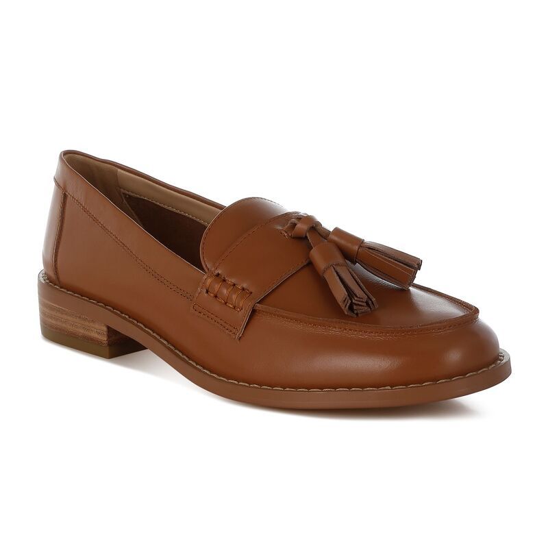 ラグアンドコー レディース シューズ スリッポン・ローファー Rag Co Yelena Womens Loafers Tan タン