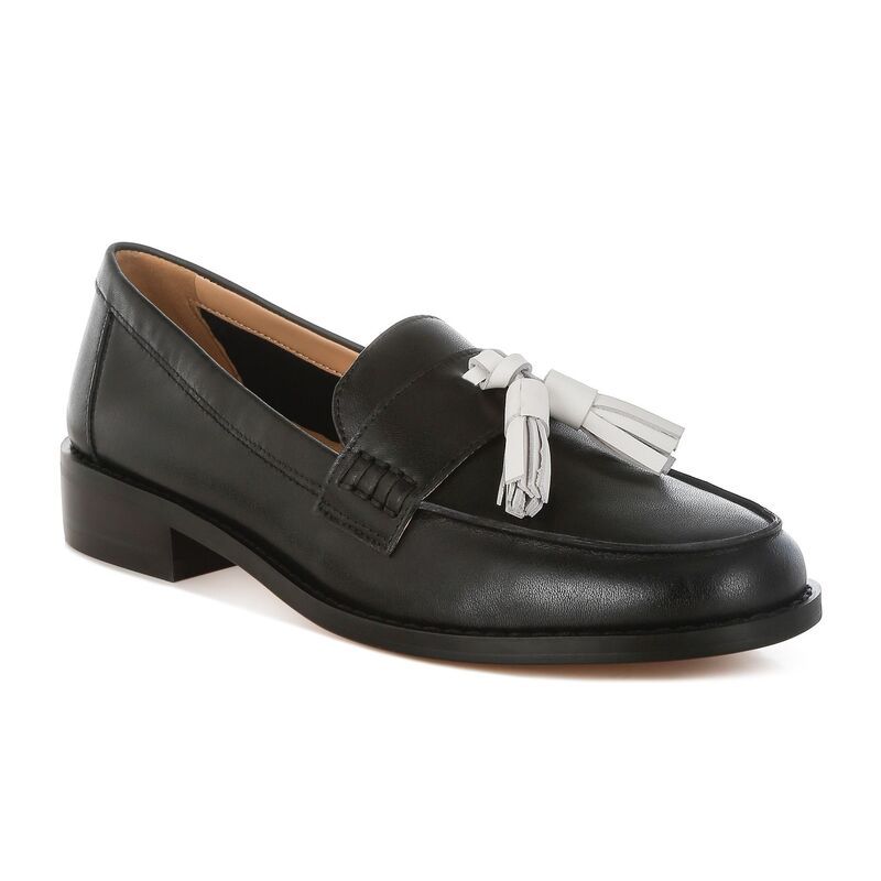 ラグアンドコー レディース シューズ スリッポン・ローファー Rag Co Yelena Womens Loafers Black ブラック