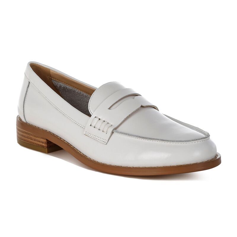 ラグアンドコー レディース シューズ スリッポン・ローファー Rag Co Roxana Womens Loafers White ホワイト
