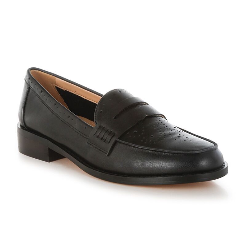 ラグアンドコー レディース シューズ スリッポン・ローファー Rag Co Clotilda Womens Loafers Black ブラック