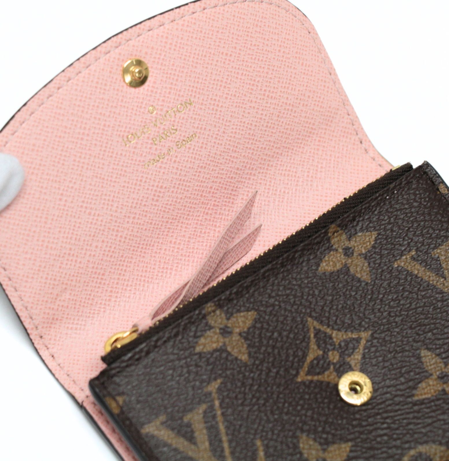 ルイヴィトン LOUIS VUITTON ポルトモネ・ロザリ コインケース カード