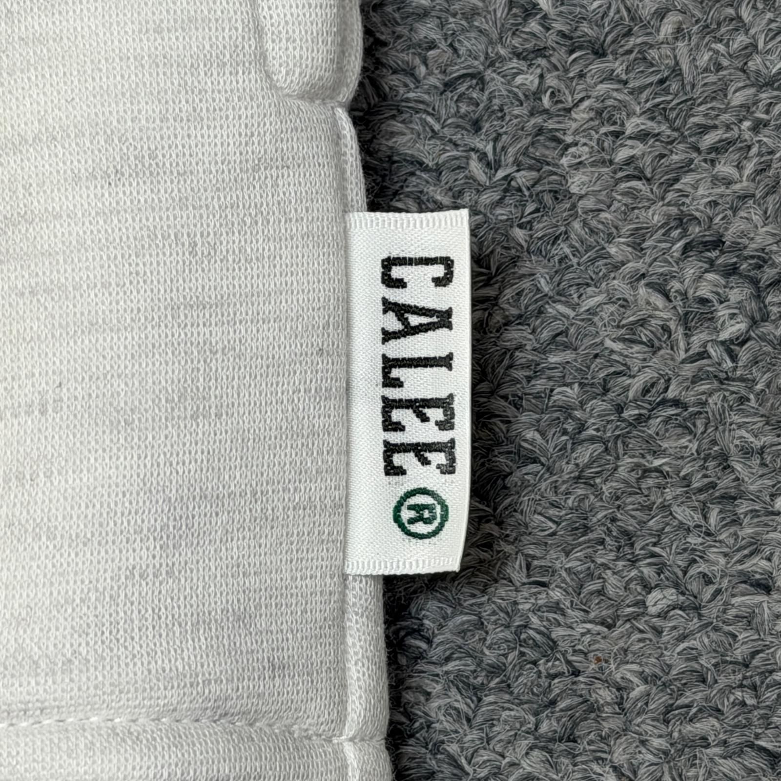 参考上代19800円 未使用 CALEE 25AW HIGH GAUGE DOUBLE KNIT HALF ZIP SW ハーフジップカットソー スウェット トレーナー キャリー CL-25AW018 グレー M （17697M） 参考上代19800円 未使用 CALEE 25AW HIGH GAUGE DOUBLE KNIT HALF ZIP