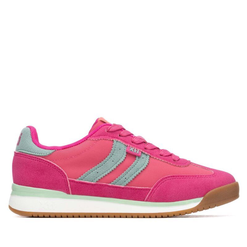 キシタイ レディース シューズ スニーカー XTI Womens Urban Casual Sneakers 145019 Fuschia フューシャ