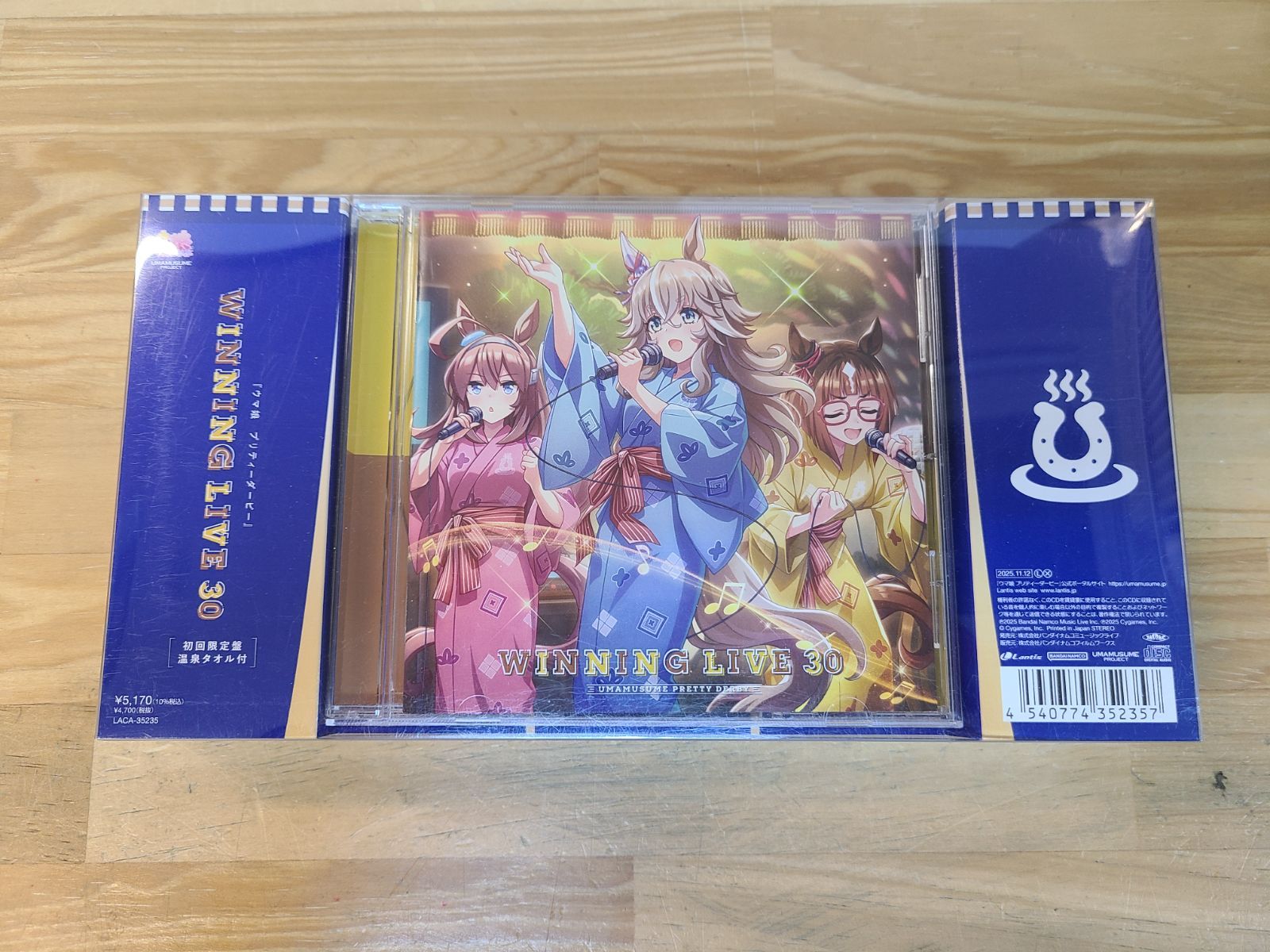 CD ウマ娘 プリティーダービー WINNING LIVE 30 初回限定盤【E5112-001