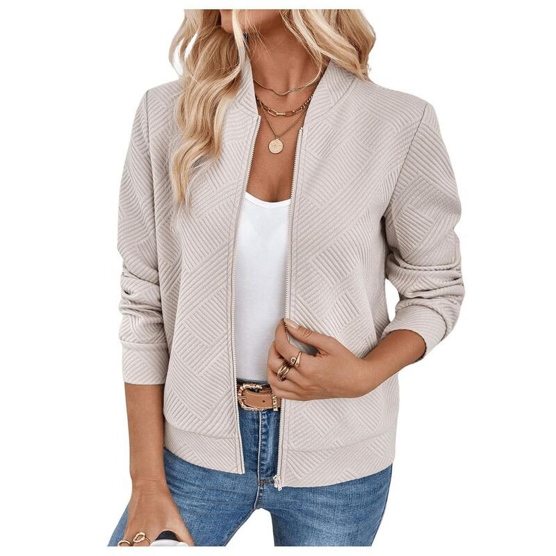 メガリテイラー レディース アウター ジャケット・ブルゾン MegaRetailer Women s Everyday ZipUp Bomber Jacket Multicolor マルチカラー