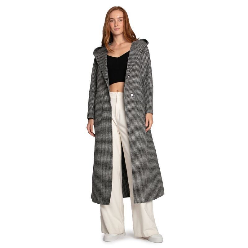 ベルアンドブルーム レディース アウター ジャケット・ブルゾン ウール コート マキシ Belle Bloom Walk My Way Wool Blend Oversized Maxi Coat M