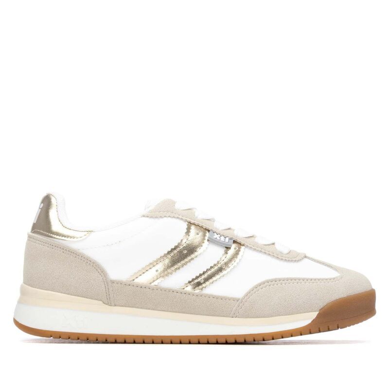 キシタイ レディース シューズ スニーカー XTI Womens Urban Casual Sneakers 145019 Gold ゴールド