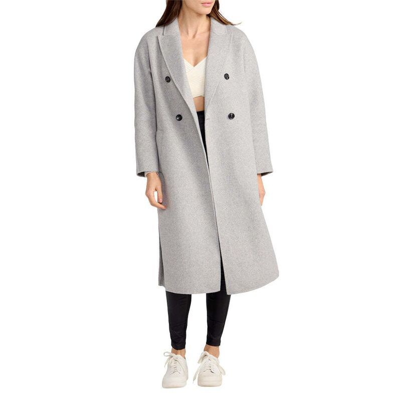 ベルアンドブルーム レディース アウター ジャケット・ブルゾン コート Belle Bloom Guestlist Oversizedouble Breasted Coat Grey Marle グレ