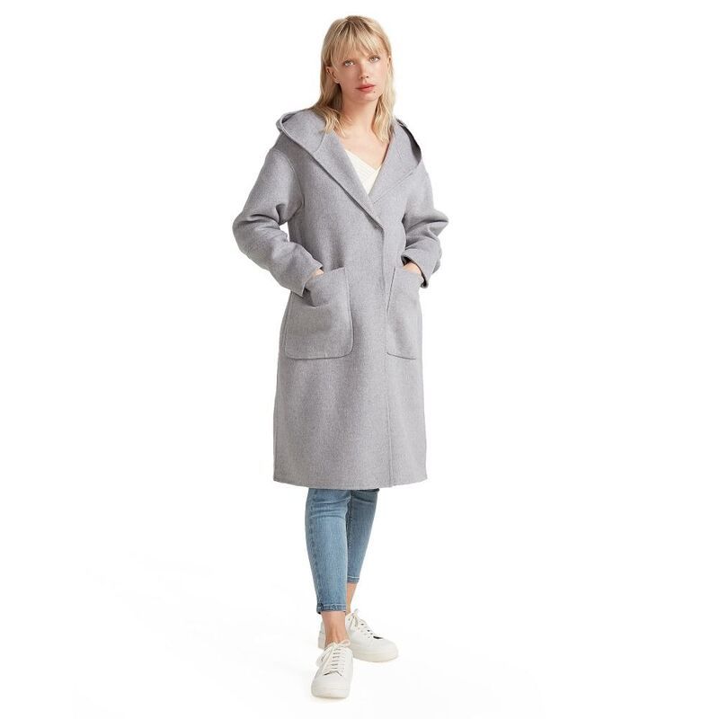 ベルアンドブルーム レディース アウター ジャケット・ブルゾン ウール コート Belle Bloom Walk This Way Wool Blend Oversized Coat Grey グレー