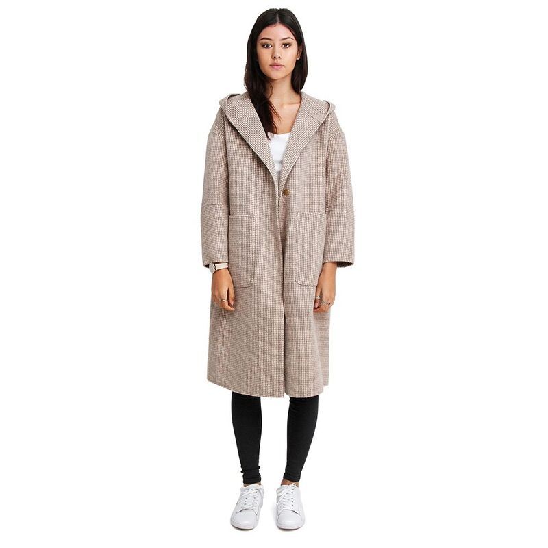 ベルアンドブルーム レディース アウター ジャケット・ブルゾン ウール コート Belle Bloom Walk This Way Wool Blend Oversized Coat Beige ベー