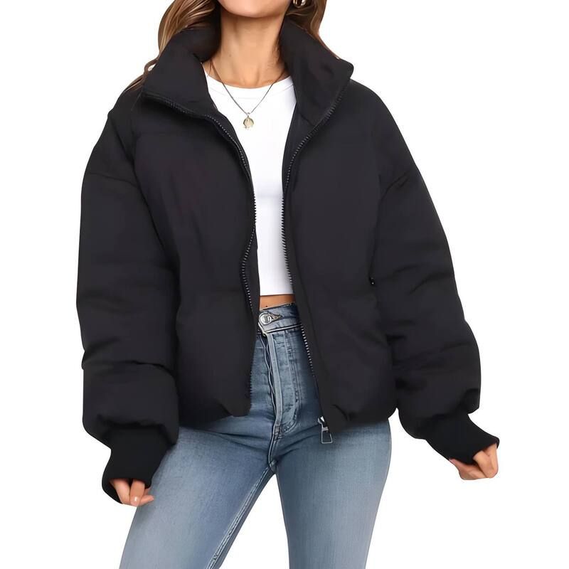 メガリテイラー レディース アウター ジャケット・ブルゾン キルティング コート MegaRetailer Women s Warm Quilted Puffer Coat Short Winter