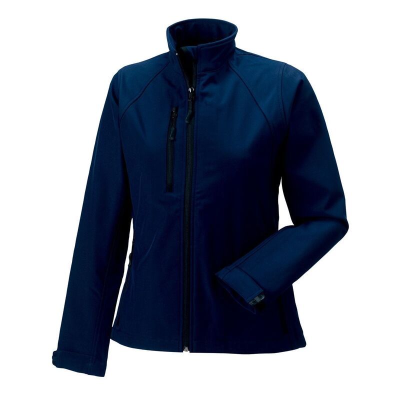 ジャージーズ レディース アウター ジャケット・ブルゾン Jerzees Colours Ladies Wateresistant Windproof Soft Shell Jacket French