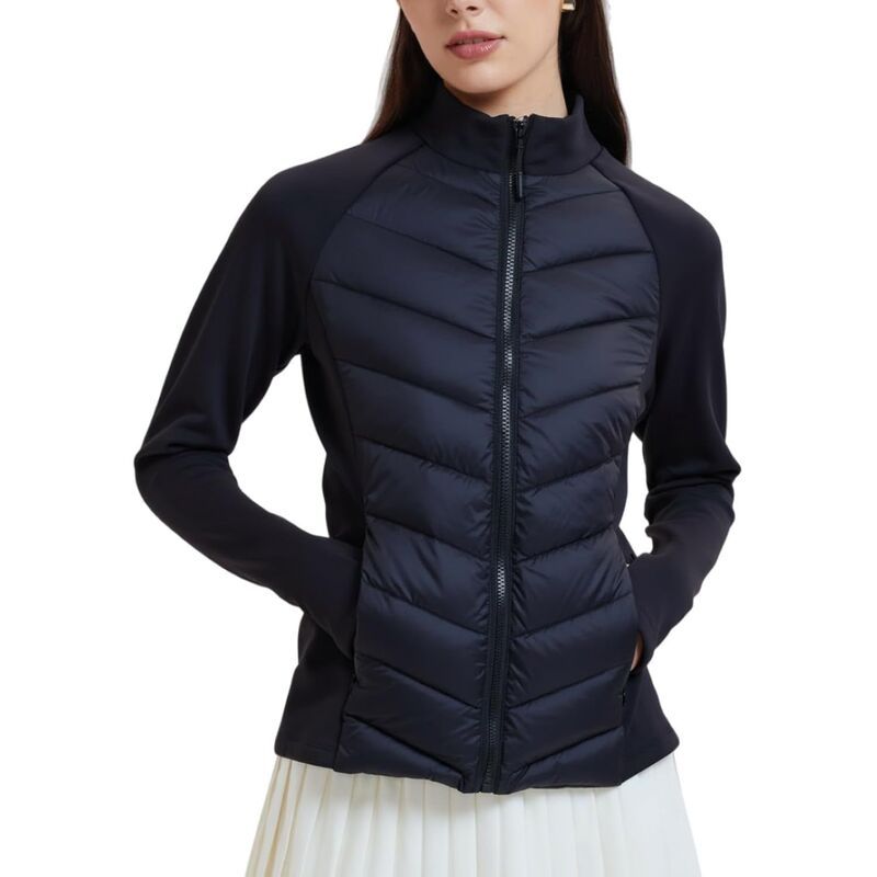 メガリテイラー レディース アウター ジャケット・ブルゾン キルティング ダウン MegaRetailer Lightweight Packable Quiltedown Jacket for Fal